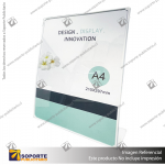 ECO-FOLD SLANTED SIGN HOLDER A4