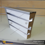 EP18 ALUMINIUM EDGE CAPPING - 18MM PANELS