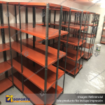ESTANTERíA BODEGA ANRA 2000X900X450 CON 6 BANDEJAS