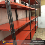 ESTANTERíA BODEGA ANRA 2000X900X450 CON 6 BANDEJAS