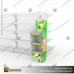 EXHIBIDORES DE PIE CON BANDEJA