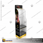 EXHIBIDORES DE PIE CON GANCHERAS