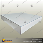 FLOOR STOCK DISPLAY PLINTHS - WHITE - CUSTOM BY REQUEST