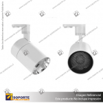 FOCO TRACK LIGHT MONOFASICO BLANCO BREMEN 7W LUZ CALIDA