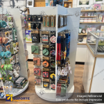 FOUR-SIDED FLOOR DISPLAY UNIT