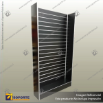 FREE-STANDING DOUBLE-WING DISPLAY UNIT - 1500H