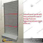 FREE-STANDING PANEL DISPLAY WALLS