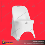 FUNDA ELASTICADA BLANCA PARA SILLA MODELO EVENTO 