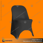 FUNDA ELASTICADA NEGRA PARA SILLA MODELO EVENTO 