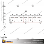 G- NAVE MURAL 7 – GONDOLA MURAL 2000×6.680×500