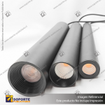 GALES - FOCO COLGANTE MAGNETICO CUERPO NEGRO 10W 48V 3000K