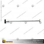 GANCHERA FRONTAL TUBULAR PARA BARRA 30 CM
