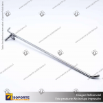 GANCHERA METALICA SIMPLE PANEL PERFORADO