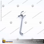 GANCHERA METALICA SIMPLE PANEL PERFORADO