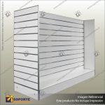 GONDOLA DISPLAY STAND - G60 - 1350H X 1200W X 600D - PRIME LAMINATE COLOUR - 1200H X 600W