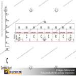 H- NAVE MURAL 8 – GONDOLA MURAL 2000×7.650×500