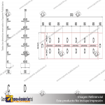I - NAVE CENTRAL SUPER CON 6 GONDOLAS - 20006.7401000