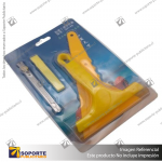 KIT SQUEEGEE 14MM + PALETAS Y CUCHILLO