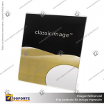 L SHAPE SLANTED SIGN HOLDER (PORTRAIT) A5 CLEAR