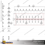 L – NAVE CENTRAL SUPER CON 9 GóNDOLAS – 2000×9.690×1000