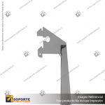 MAGNA BARRA DE CARGA EN PERFIL UNIVERSAL EJE 640 MM CROMADO