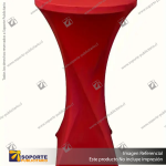 MANTEL SPANDEX MESA BAR/COCTEL REDONDA COLORES
