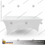 MANTEL SPANDEX PARA MESA RECTANGULAR 240X75X74CM