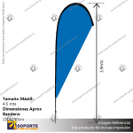 MASTIL BANDERA GOTA 4,5