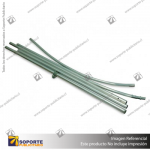 MASTIL CURVO VELA ALUMINIO 220*70 CMS PARA BANDERA PUBLICITARIA