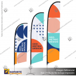 MASTIL CURVO VELA PRO 110*50 CMS PARA BANDERA PUBLICITARIA (C70)