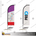MASTIL CURVO VELA PRO 160*60 CMS PARA BANDERA PUBLICITARIA (C50)