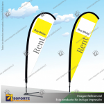 MASTIL GOTA PRO 110*50 CMS PARA BANDERA PUBLICITARIA (C70)