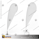 MASTIL GOTA PRO 420*90 CMS (440 CMS) PARA BANDERA PUBLICITARIA (C40)