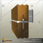 MCLN-WF-JOIN - LINEAR PANEL JOIN PROFILE WALL FIXING - 5 METERS