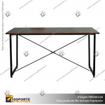 MESA DE MADERA HEIMISH NOGAL 