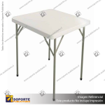 MESA PLEGABLE CUADRADA 86 X 86 CMS