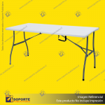 MESA PLEGABLE RECTANGULAR 152 CENTIMETROS 
