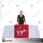 MESA PUBLICITARIA PLEGABLE TIPO MALETA 152*70*74 CMS