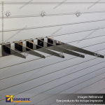METAL SHELF BRACKETS