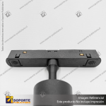 MG20 RIEL MAGNETICO TIPO H CUERPO NEGRO 3000MM