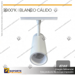 MG27 BERNA - FOCO TRACK LIGHT MAGNETICO BLANCO 6W 48V 3000K 24