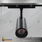 MG27 BERNA - FOCO TRACK LIGHT MAGNETICO NEGRO 6W 48V 4000K 24