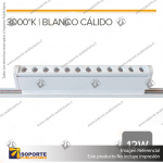 MG27 GINEBRA - LAMPARA PLEGABLE CUERPO BLANCO 12W CALIDO 3000K 48V