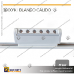 MG27 GINEBRA - LAMPARA PLEGABLE CUERPO BLANCO 6W CALIDO 3000K 48V