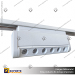 MG27 GINEBRA - LAMPARA PLEGABLE CUERPO BLANCO 6W NEUTRO 4000K 48V