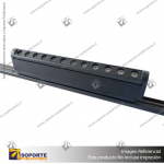 MG27 GINEBRA - LAMPARA PLEGABLE CUERPO NEGRO 12W CALIDO 3000K 48V