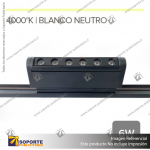 MG27 GINEBRA - LAMPARA PLEGABLE CUERPO NEGRO 6W NEUTRO 4000K 48V