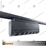 MG27 GINEBRA - LAMPARA PLEGABLE CUERPO NEGRO 6W NEUTRO 4000K 48V