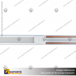 MG27 LUCERNA - LAMPARA LINEAL CUERPO BLANCO 10W 400MM CALIDO 3000K 48V 150O