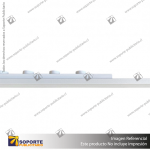 MG27 LUGANO - LAMPARA REJILLA CUERPO BLANCO 12W 540MM CALIDO 3000K 48V